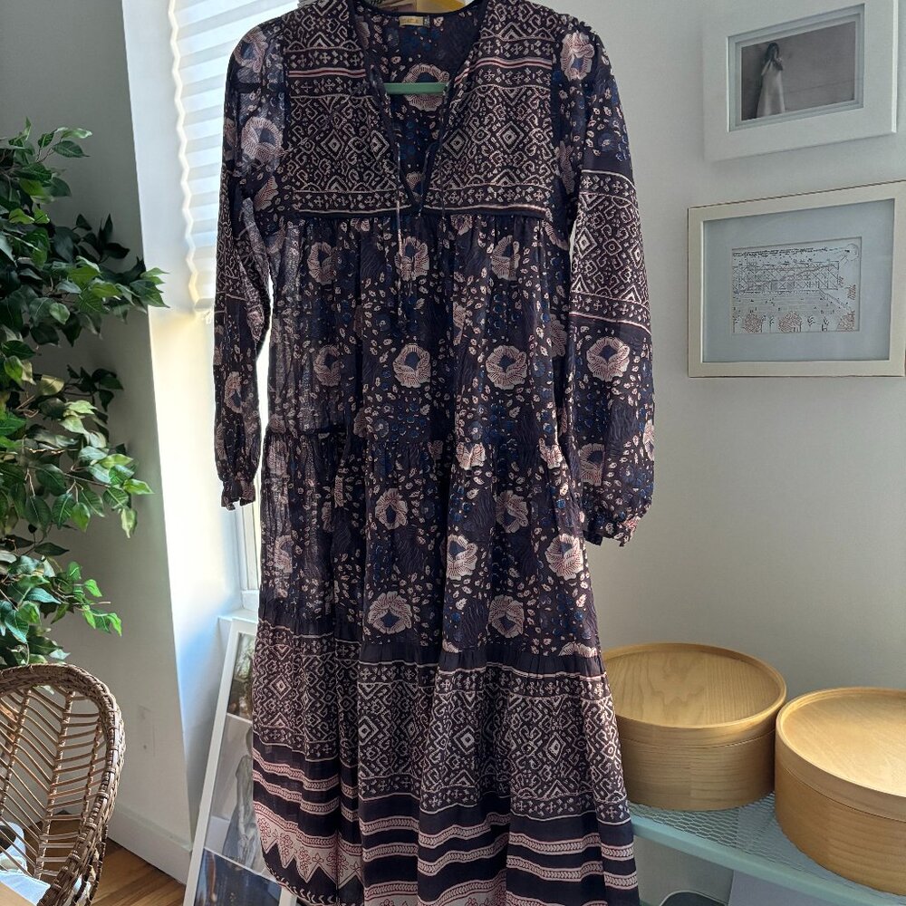 Matta Yamini Booj Dress in Shadow